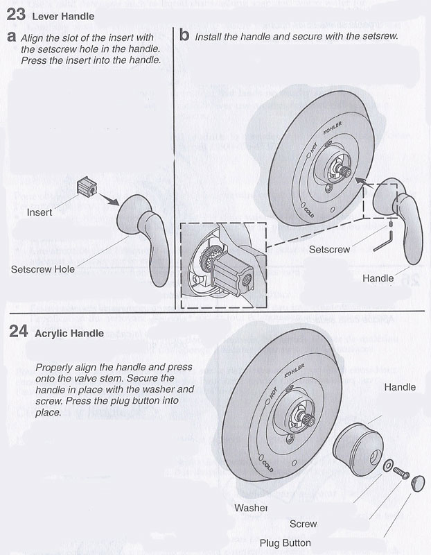 Installing A Kohler Shower Cartridge at Eddie Carpenter blog