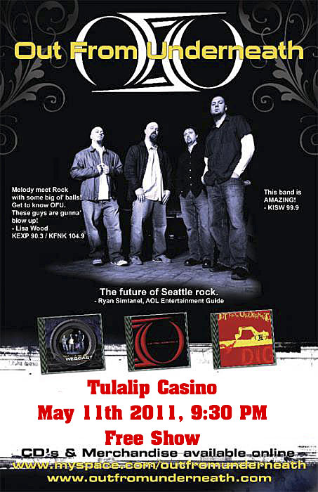 Tulalip Casino, Wed May 11th