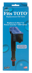 toilet toto running keeps valve fill filling tank korky drake 528t fix gmax stutters finishes issues