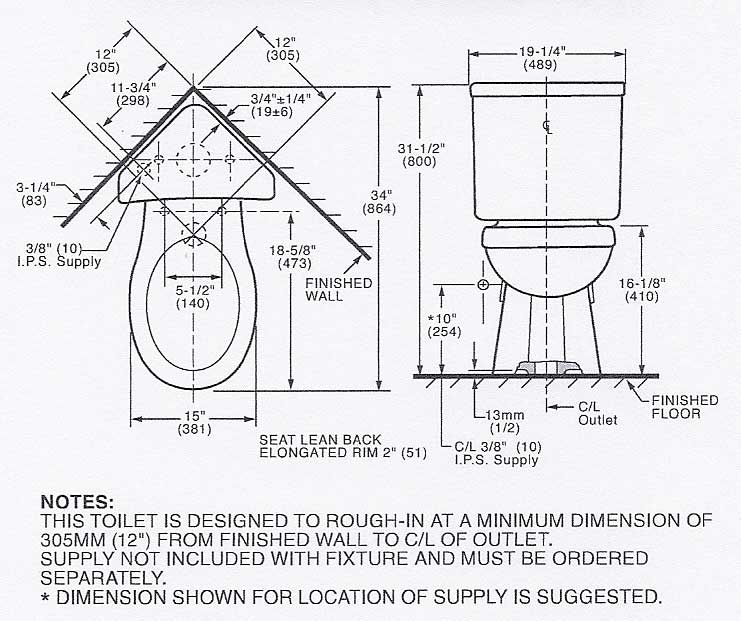 Triangular toilet. triangle tank Eljer Terry Love Plumbing & Remodel DIY & Professional Forum