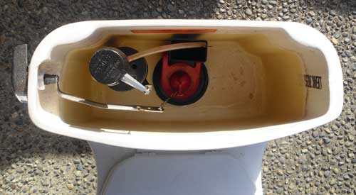 inside tank