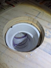 TOP of elbow fitting is 78 below subfloor.jpg