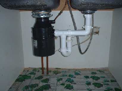 tn -- 2005 March 26 disposal installation and plumbing finished.JPG